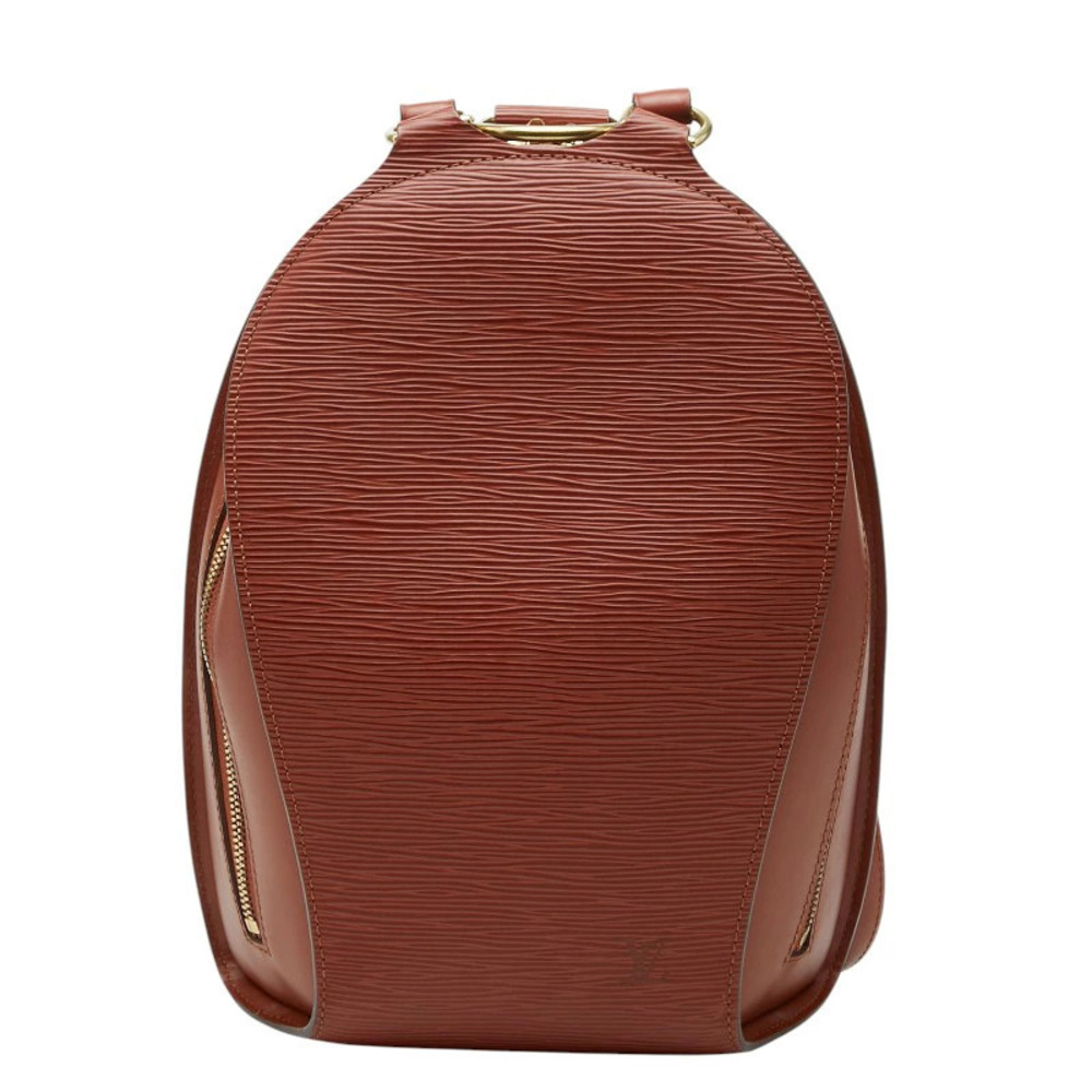 Louis Vuitton Epi Mabillon Backpack Kenya Brown Leather